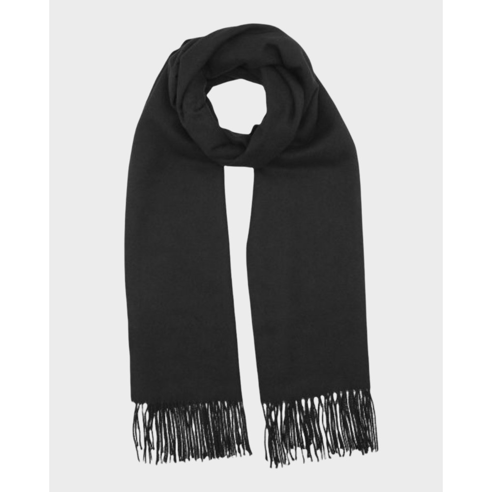 Cozy classic scarf, black