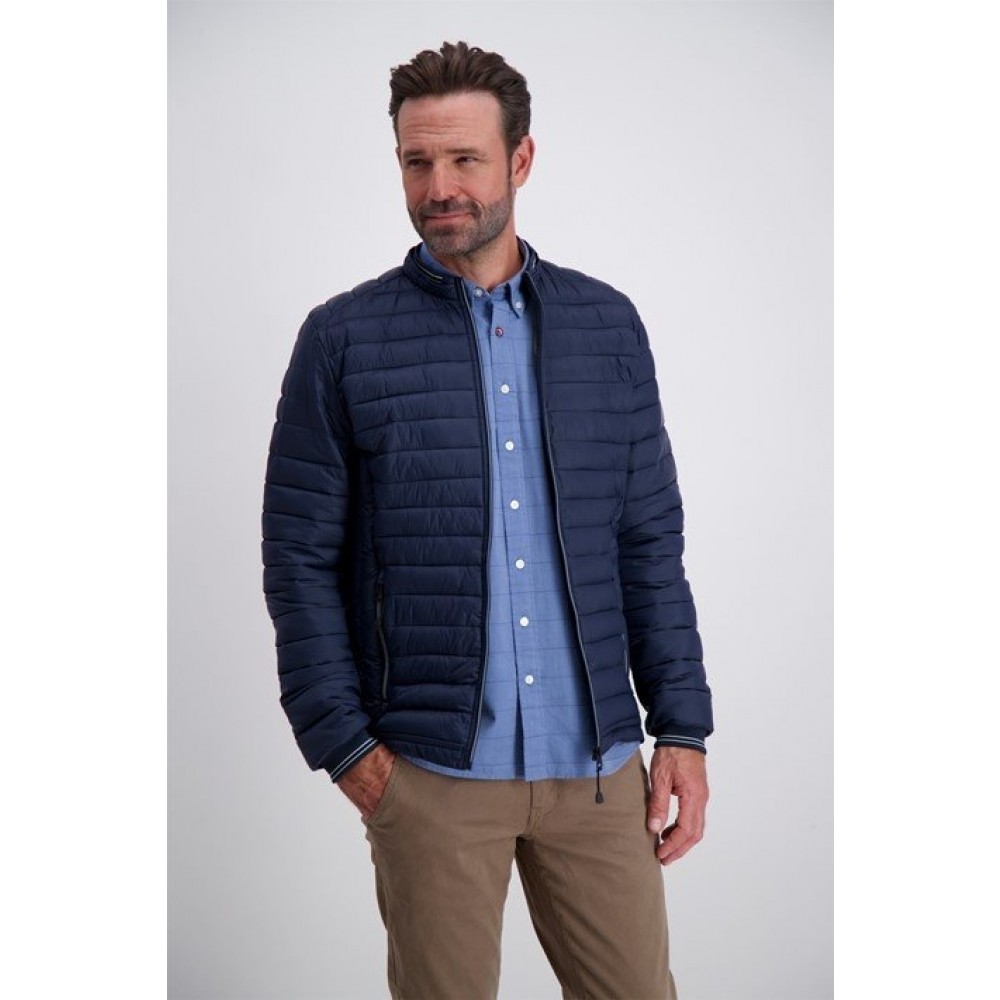 Lightweight quilted jacket - navy