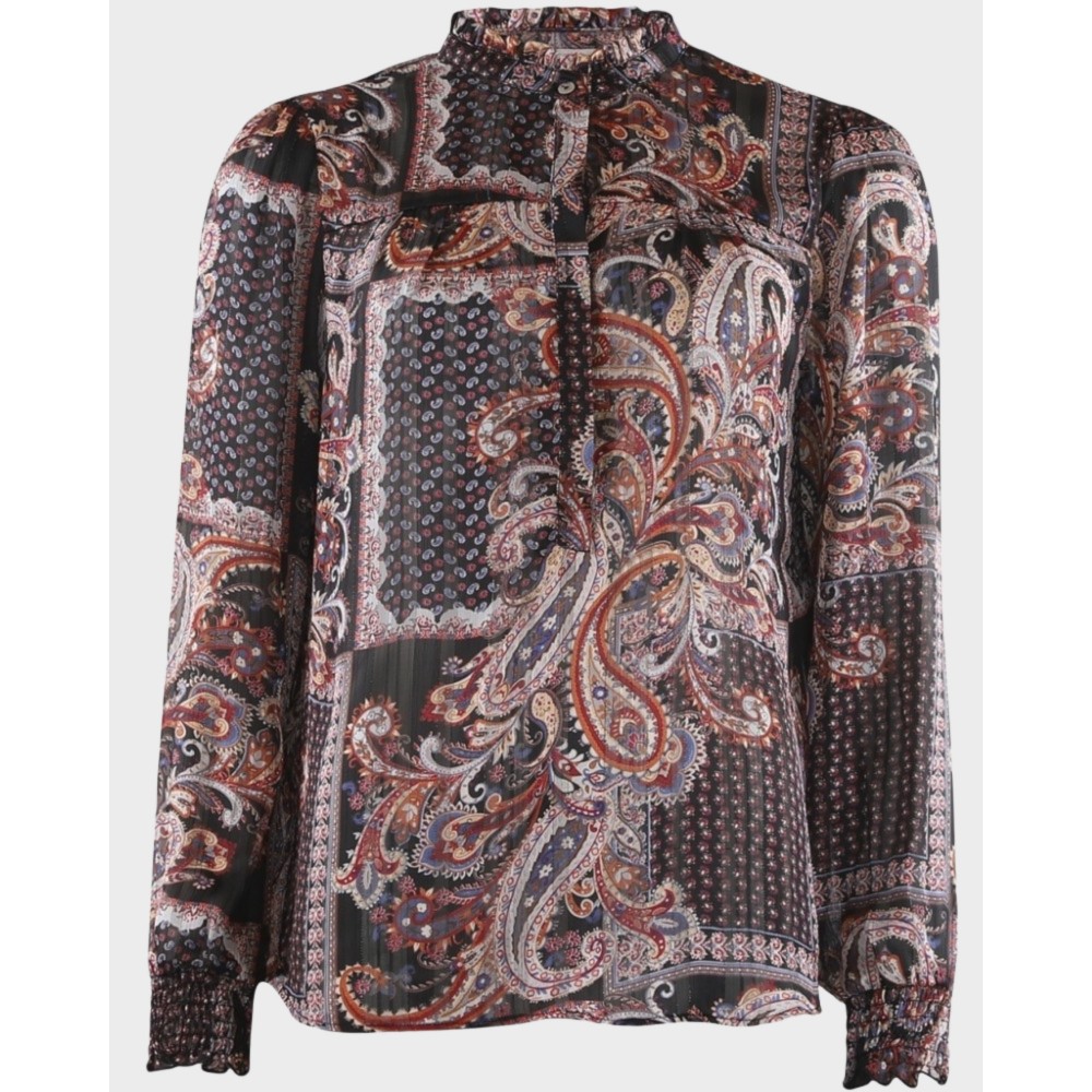 Asta new paisley - black paisley