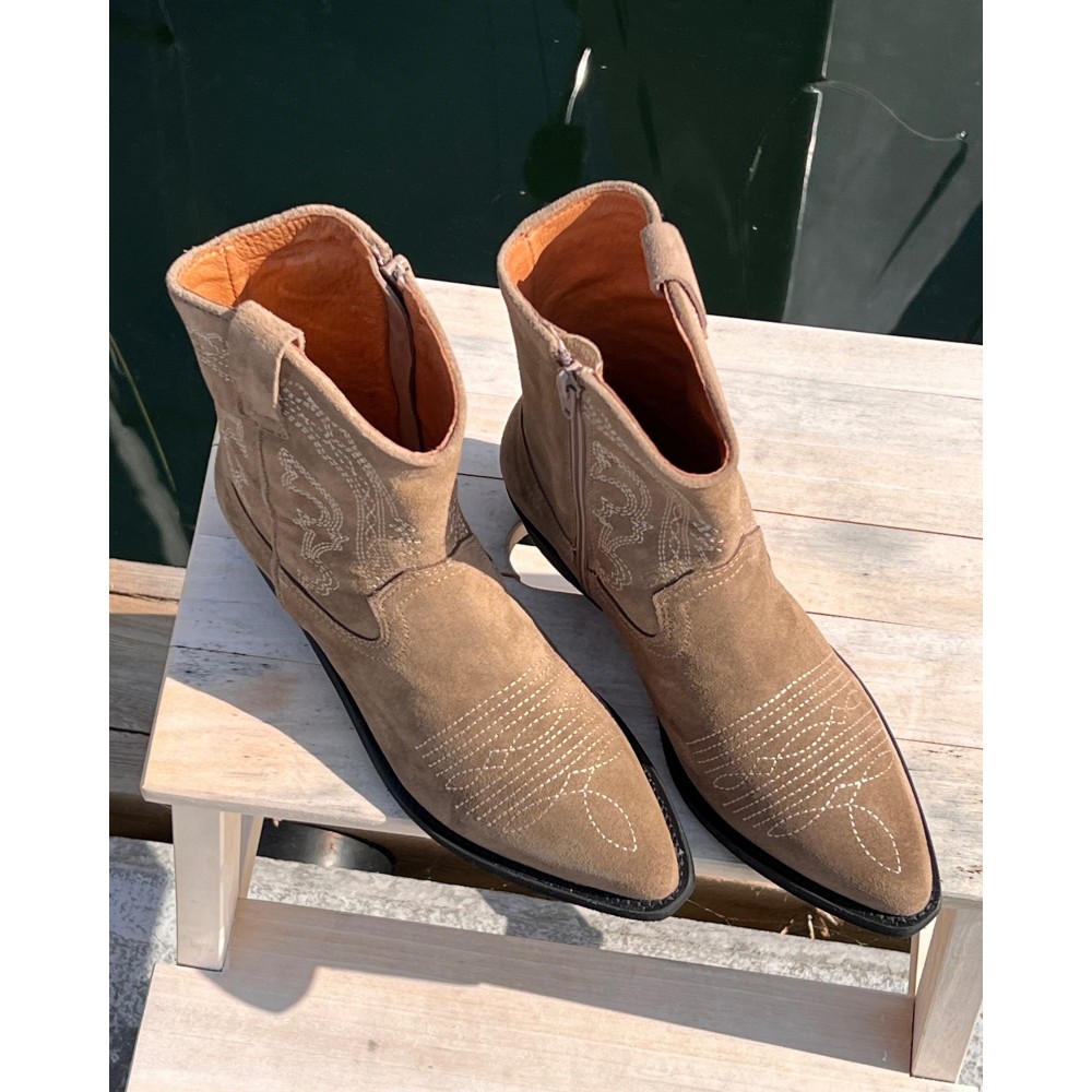 Patricia støvle - Taupe