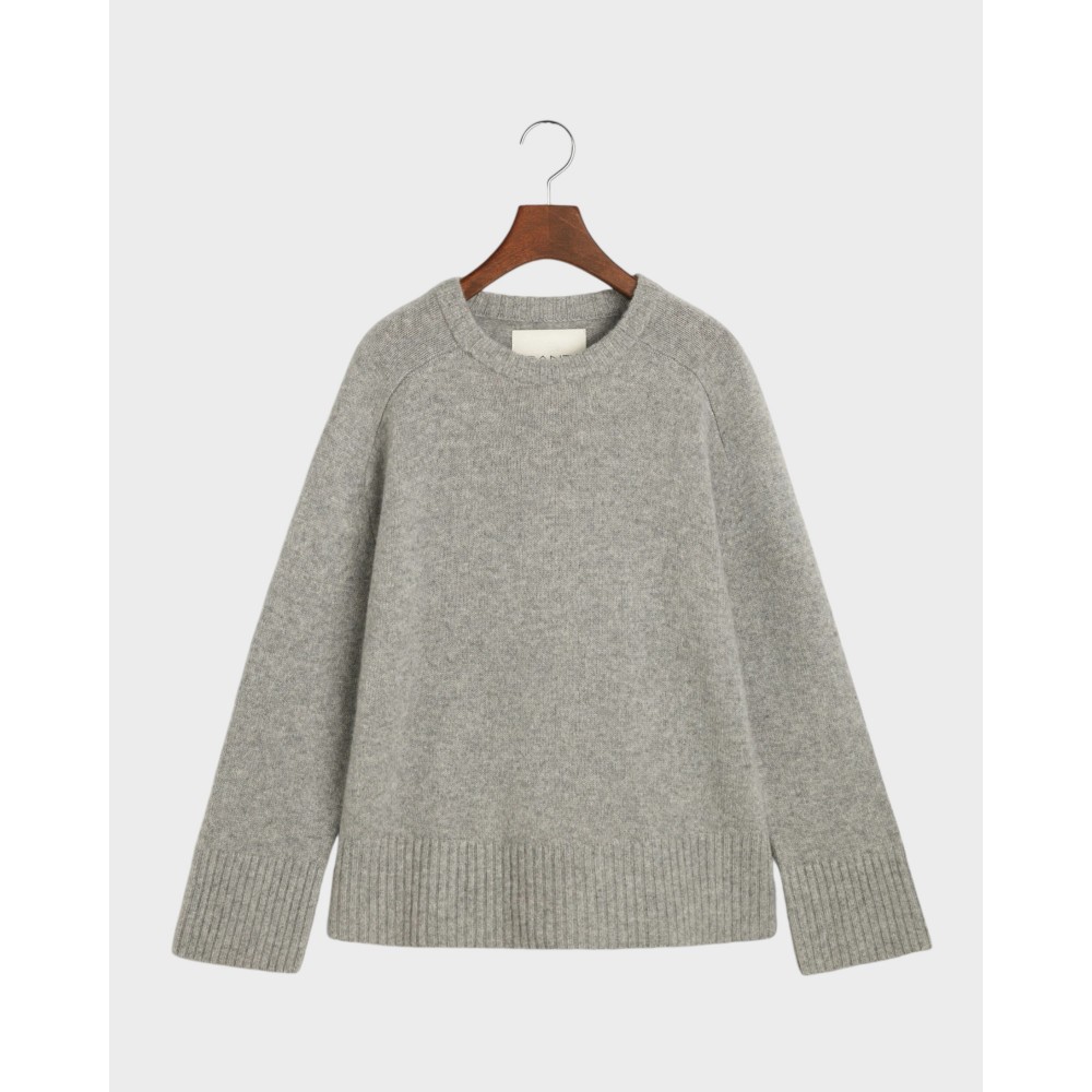 CrewnecksweaterafkashmirGrmelange-01