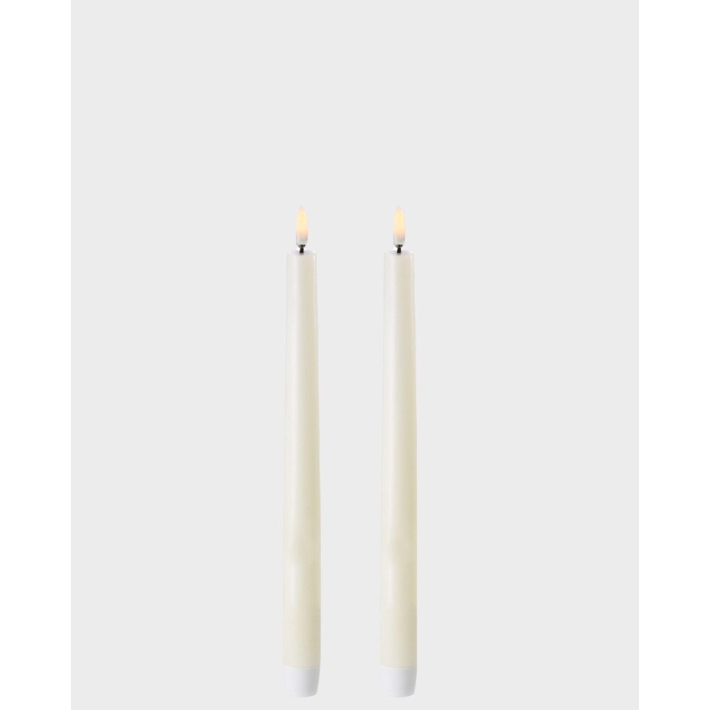 LED Taper Lys 2 Pakke H25