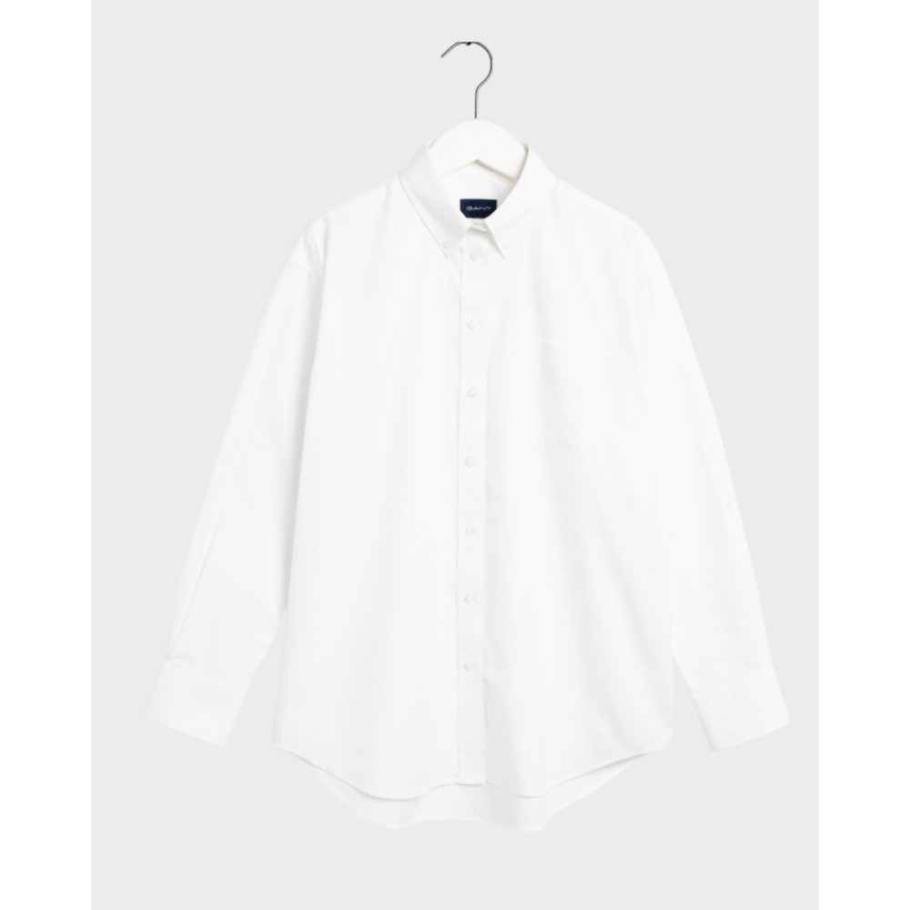 The PP Solid Relaxed Shirt, white 