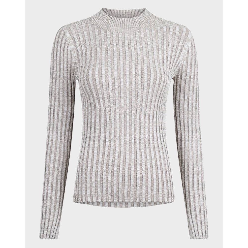 Barret Space Dye bluse - mørk sand