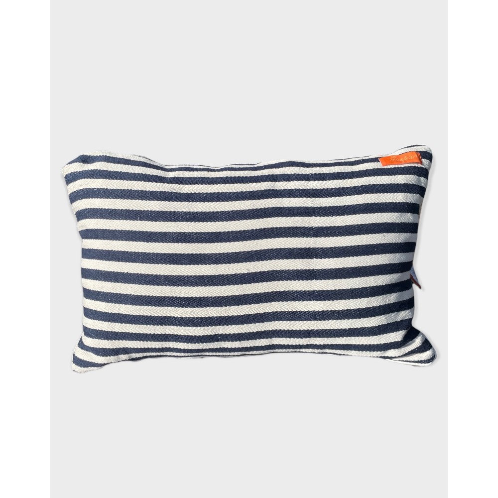 Ida pude - Beige/blå strib