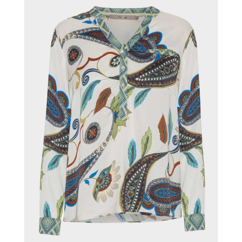 Alma Kylie Shirt - Paisley Tino