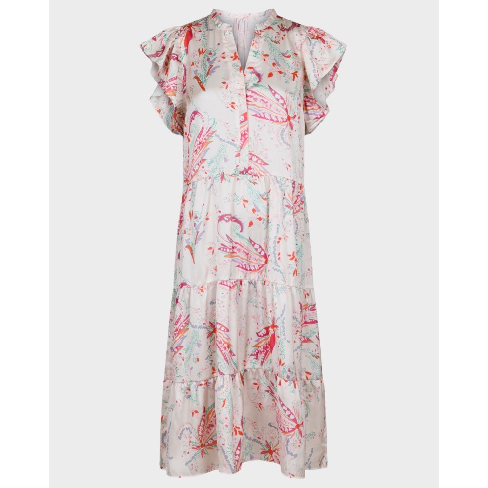 DarleyExoticFlowerDressCoralRed-01