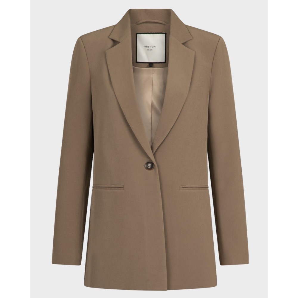 Avery Suit Blazer - Mørk taupe