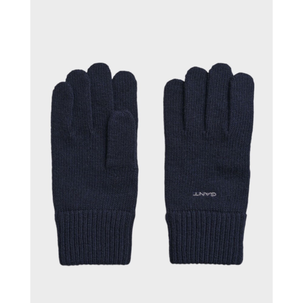 Strikket uld handsker - Navy | 299,- | Gant | Rungsted Havn Thomas