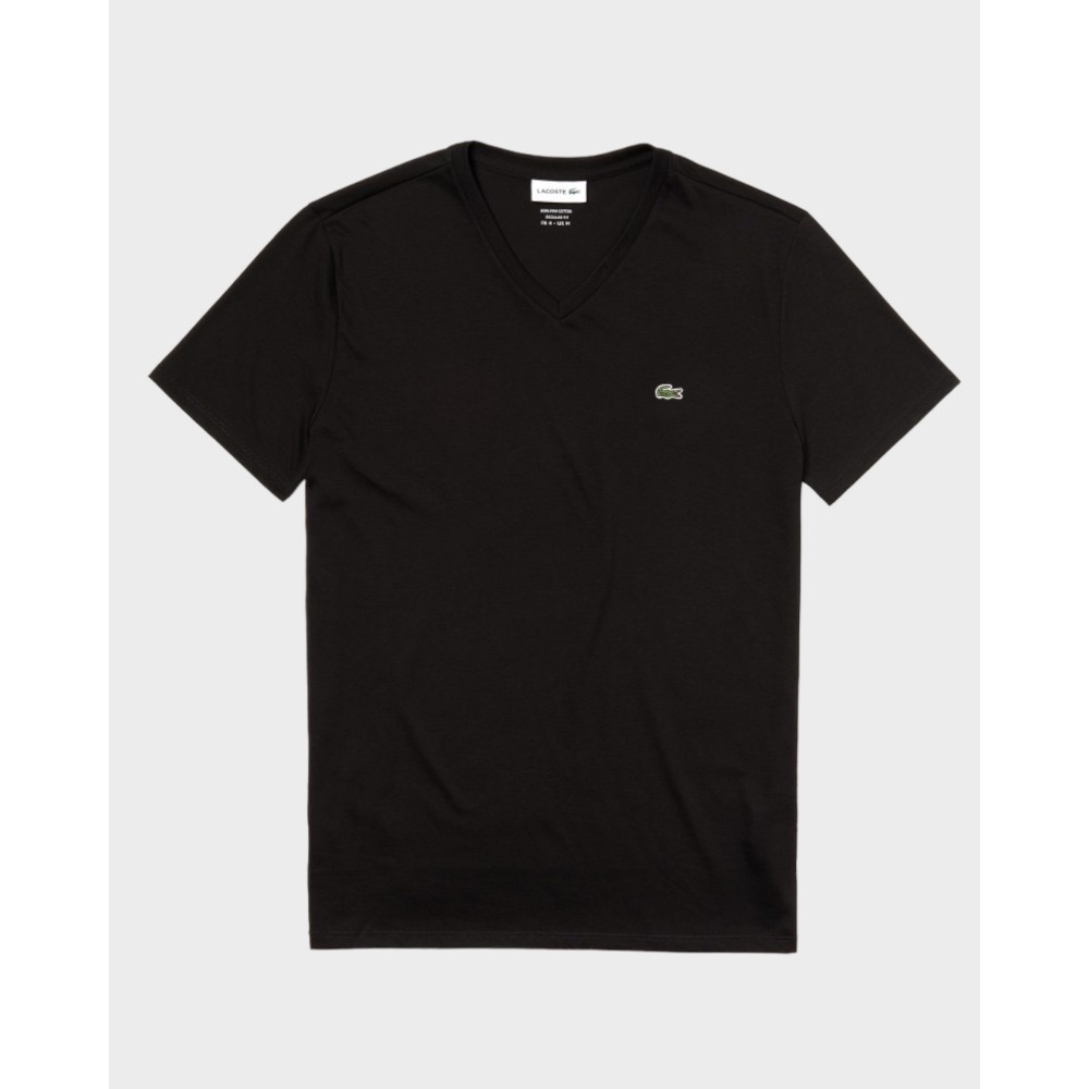 V-neck Slim T-shirts 3pk - Black 