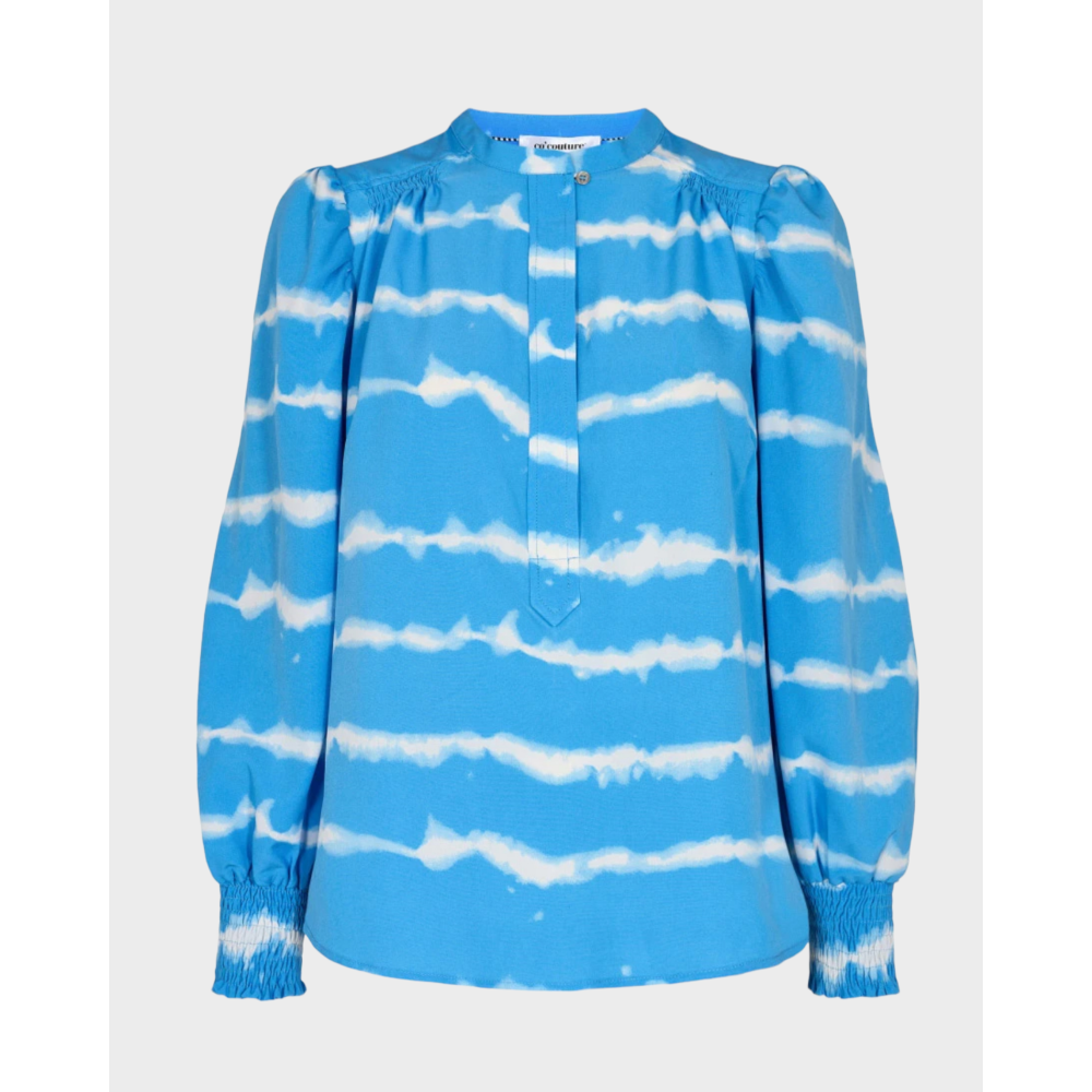 Dye Perin Blouse - New Blue