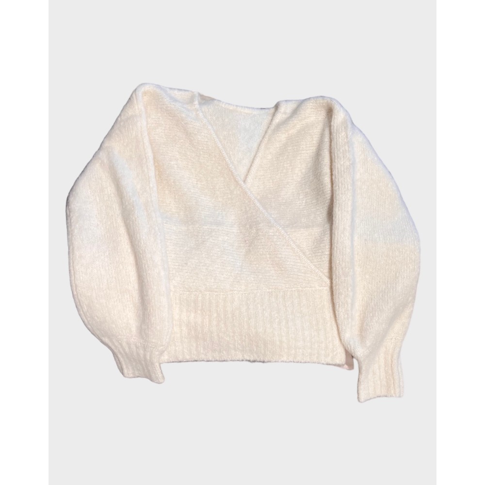 Rue de femme Francine Knit - Råhvid