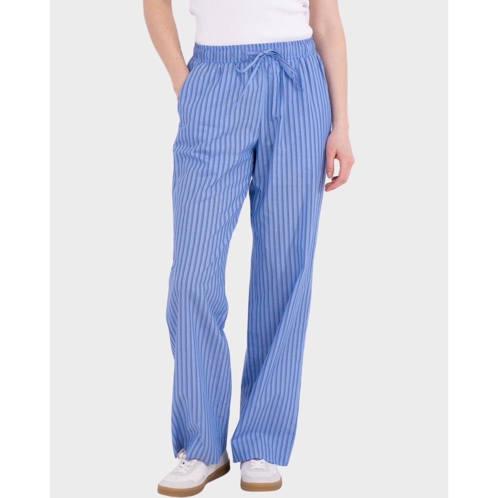 Sonar big stripe pants - Blue