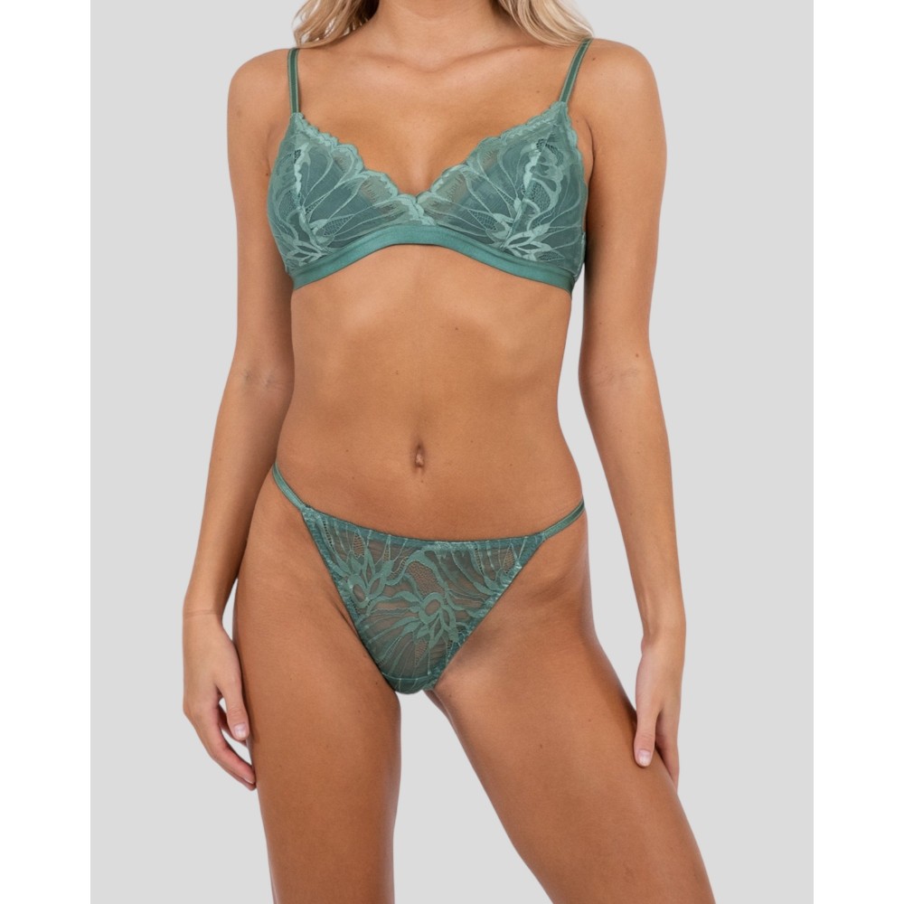Skin Goji Bra - Dusty Green