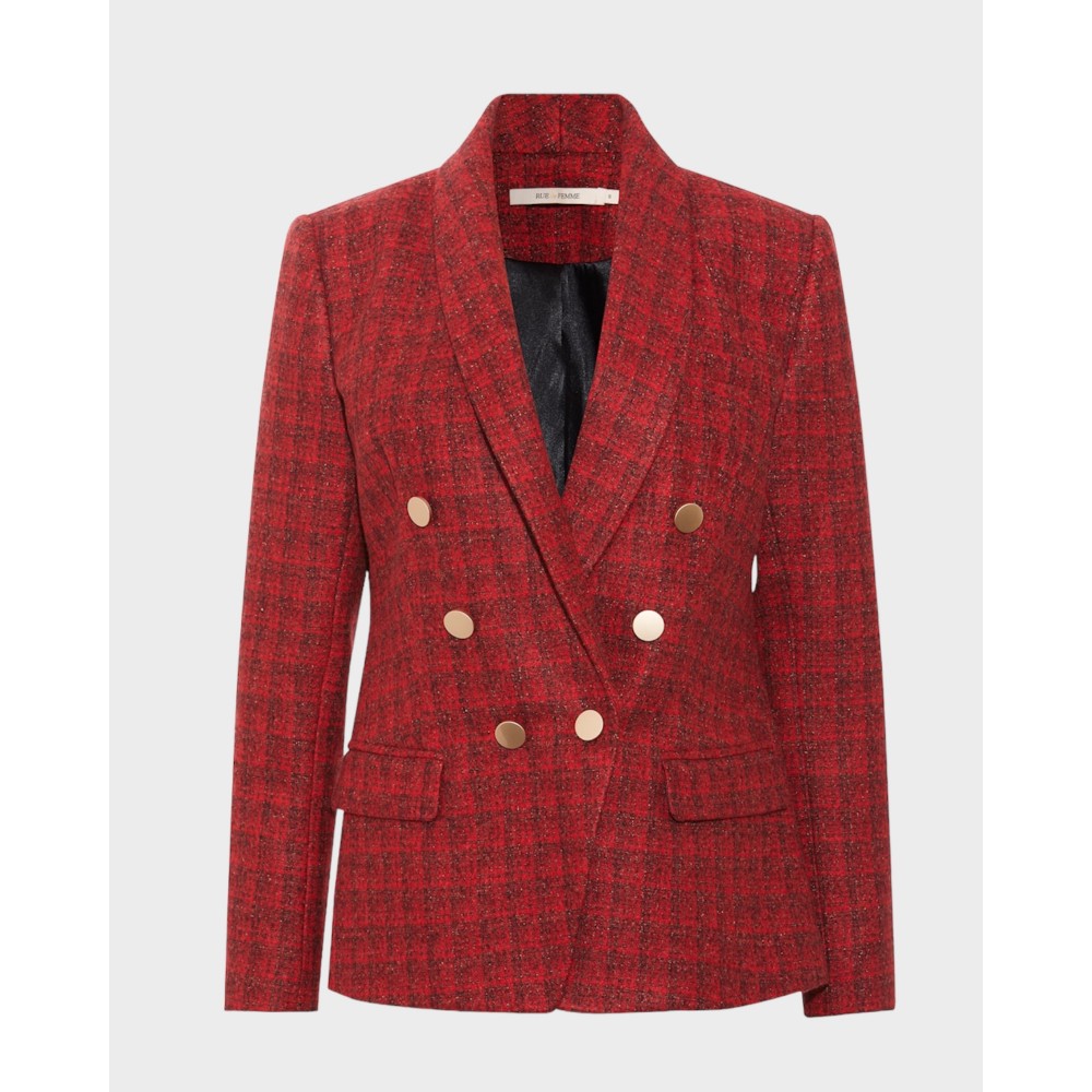 Eloise Blazer - Fiery Red