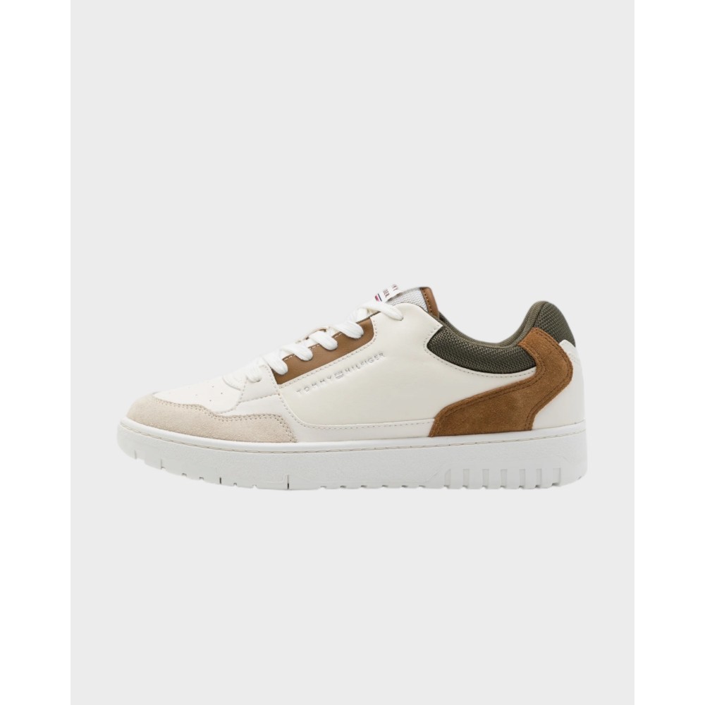 TH basket core sneakers - Brown/cream
