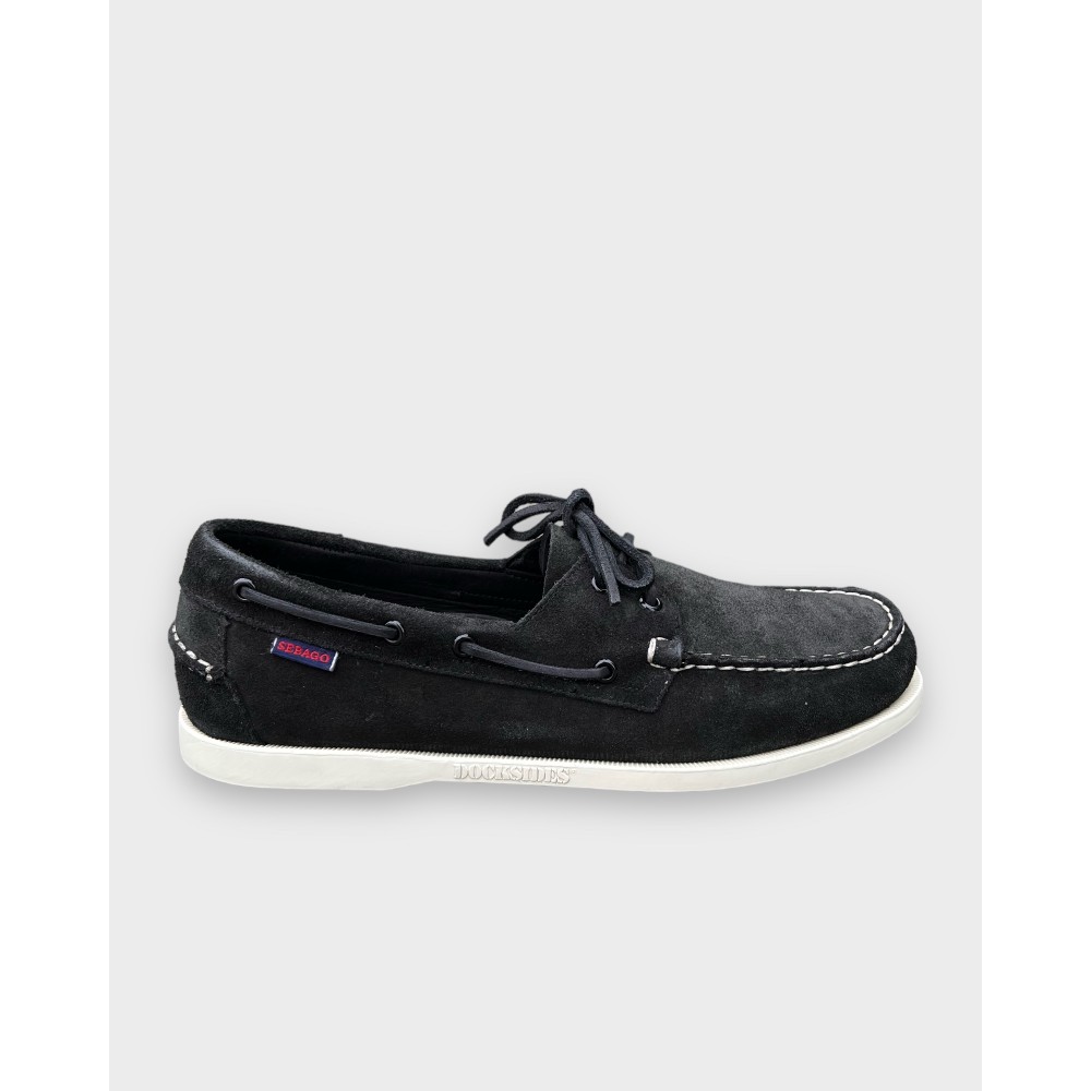 Herre Docksides Portland Flesh Out - Black