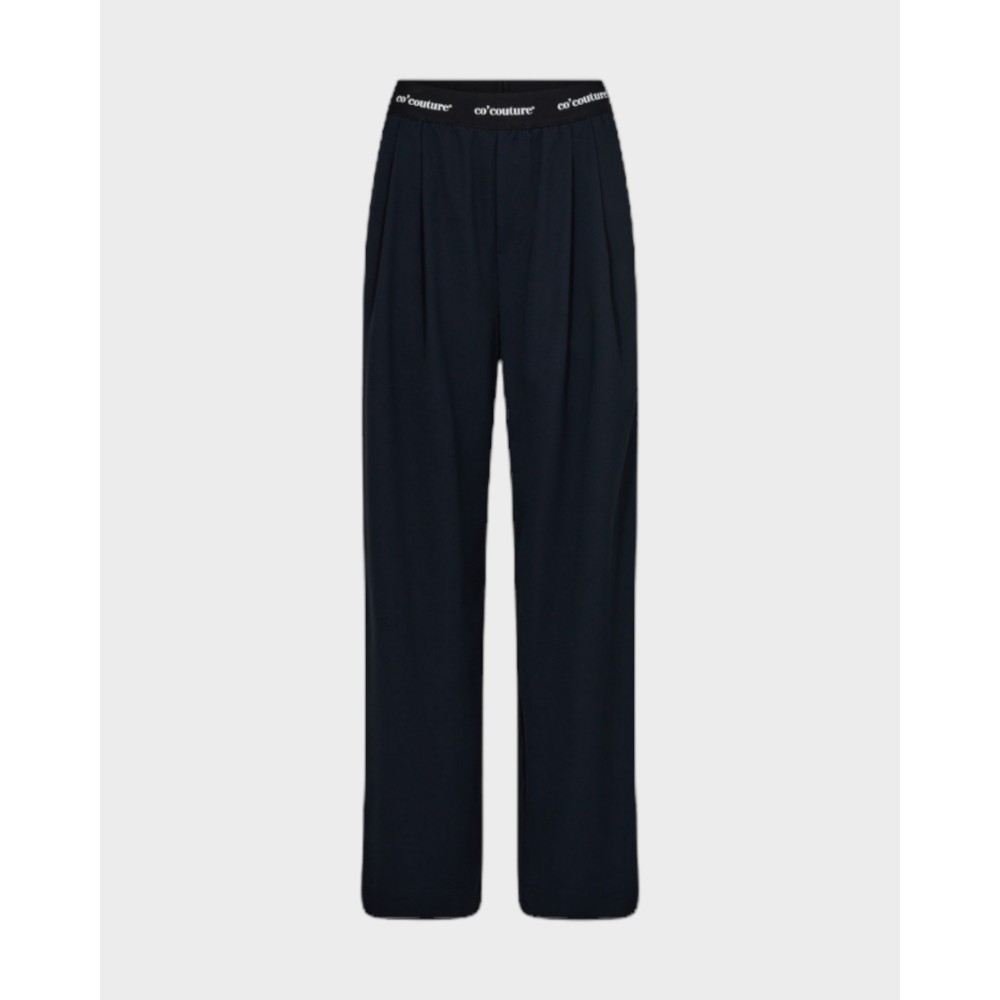 Amina logo pant - Navy