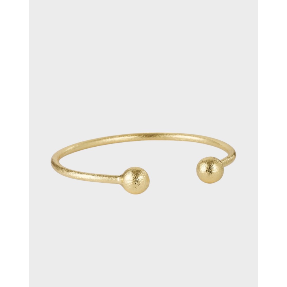 Armring m. kugler - Guld