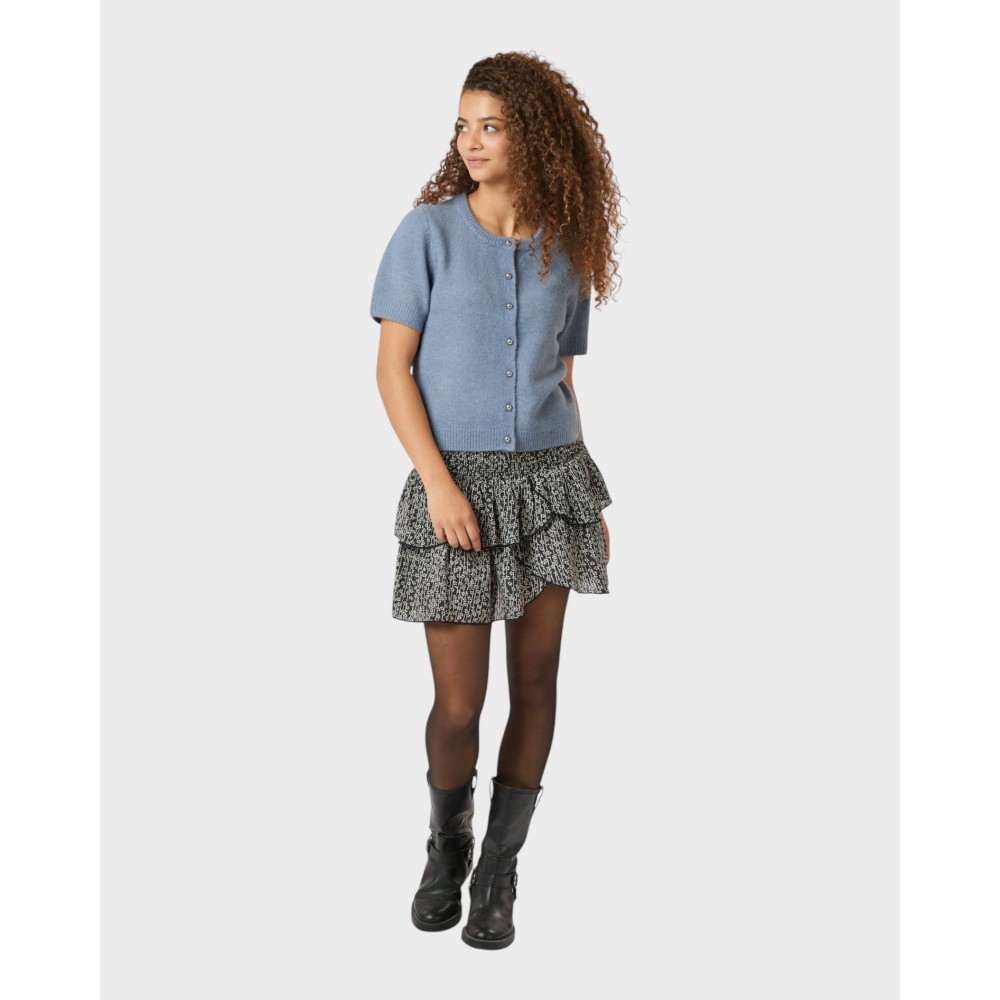 Mitta knit cardigan - Smoke blue
