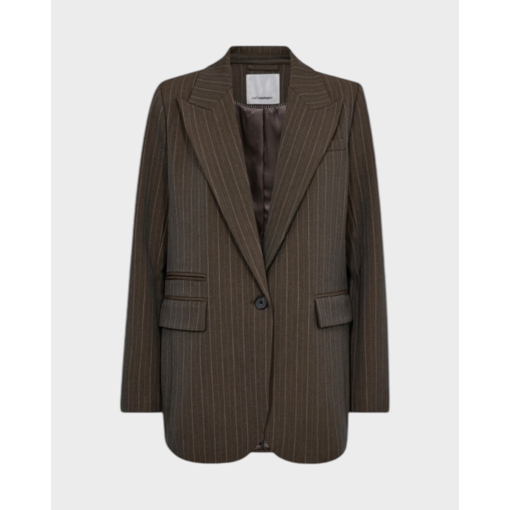Coby pin single blazer - Oak