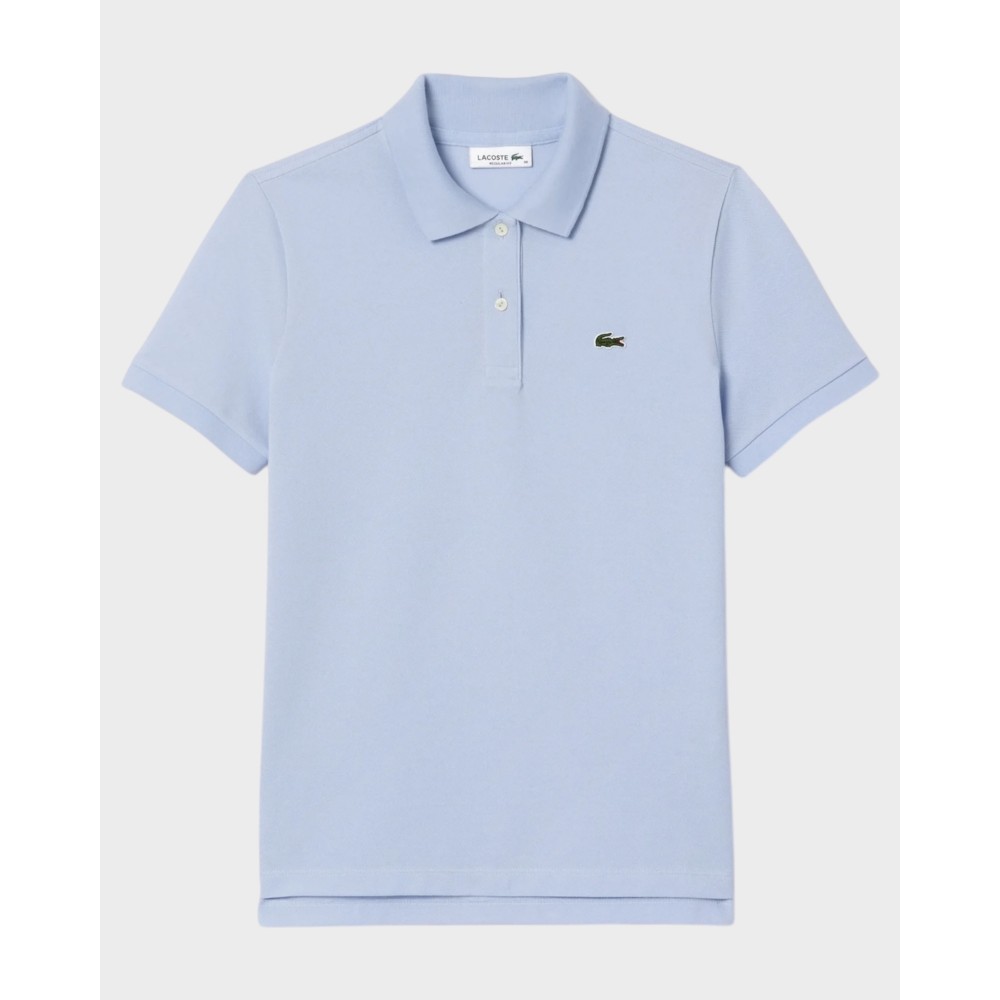 Lacoste Polo - dame lys blå