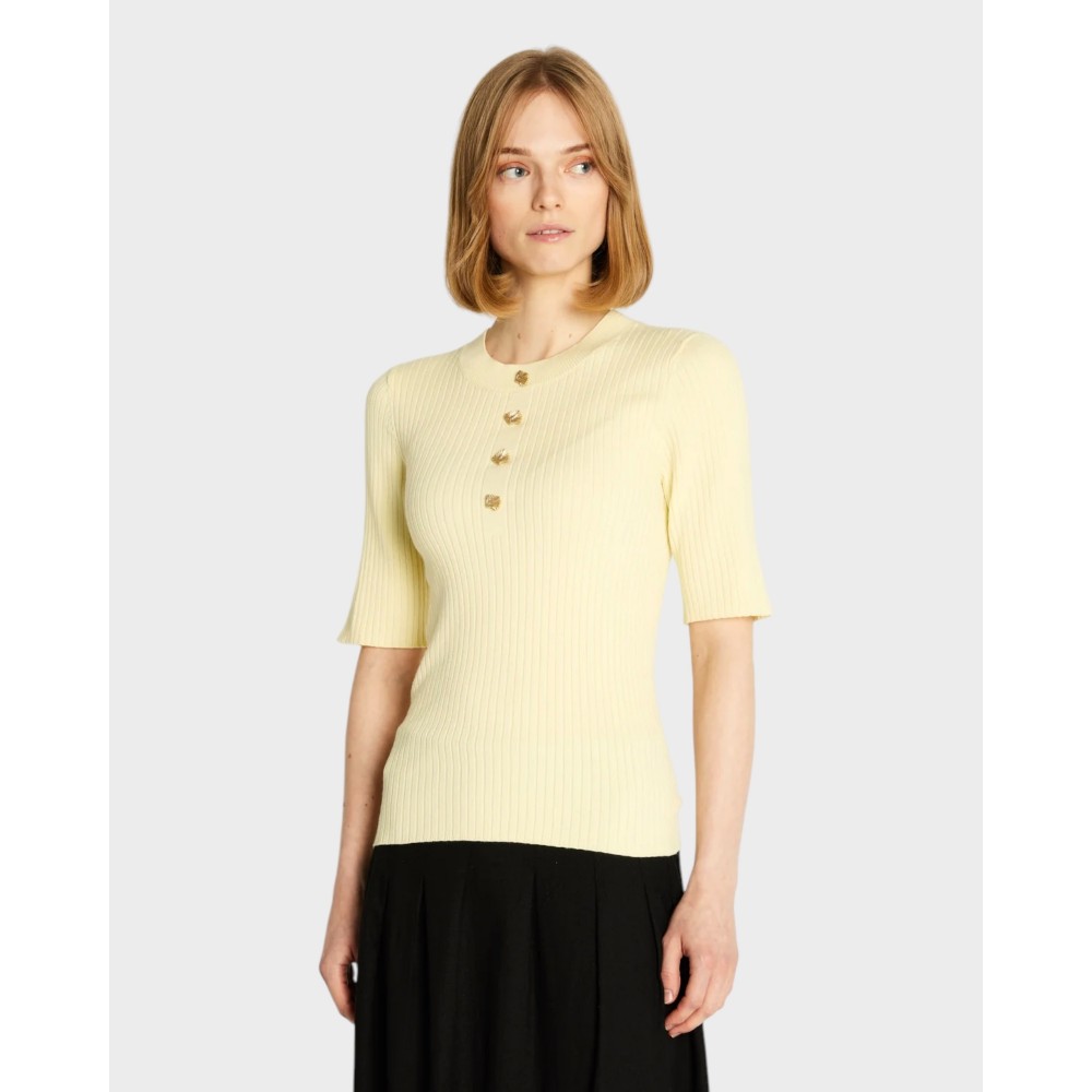 Fennec knit - Soft yellow 