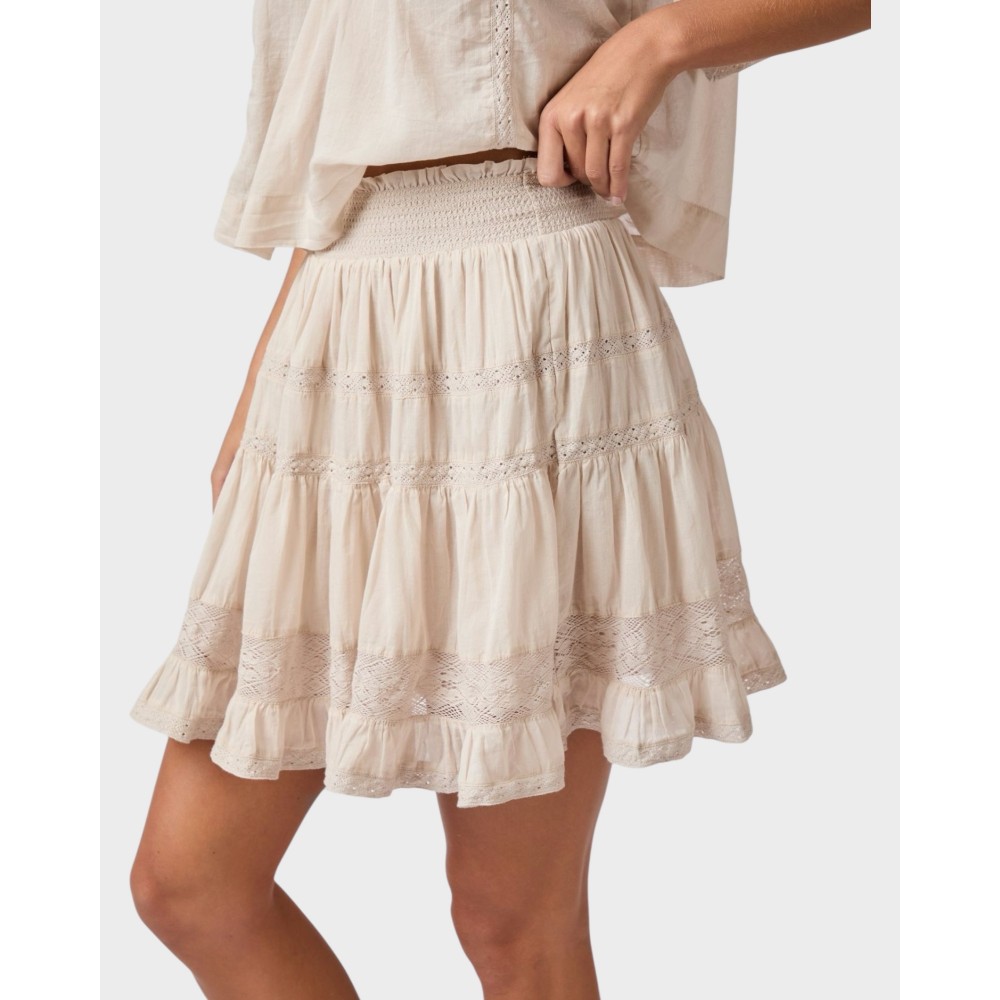 Callia S Voile Skirt - Ivory