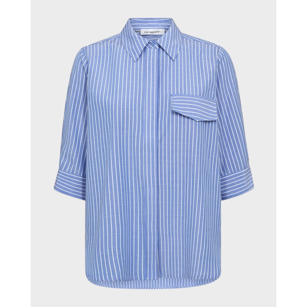 TeaCC Stripe ss shirt - blue