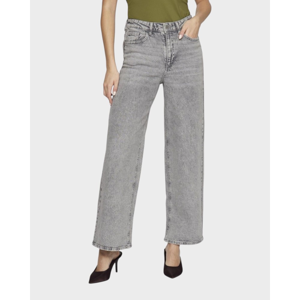 Vifreya JAF HW Jeans - Light Grey