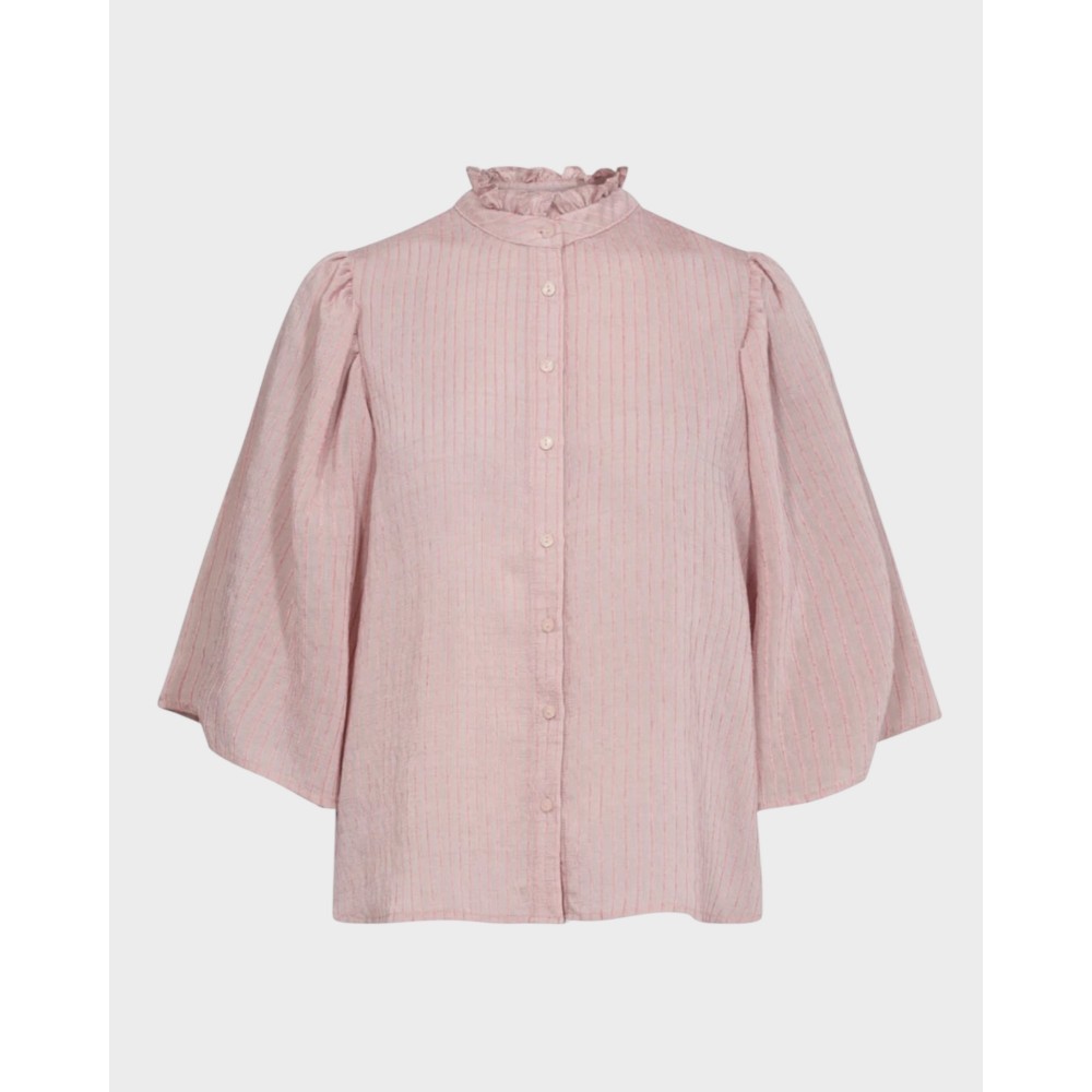 Viola SS Shirt - Pale Pink