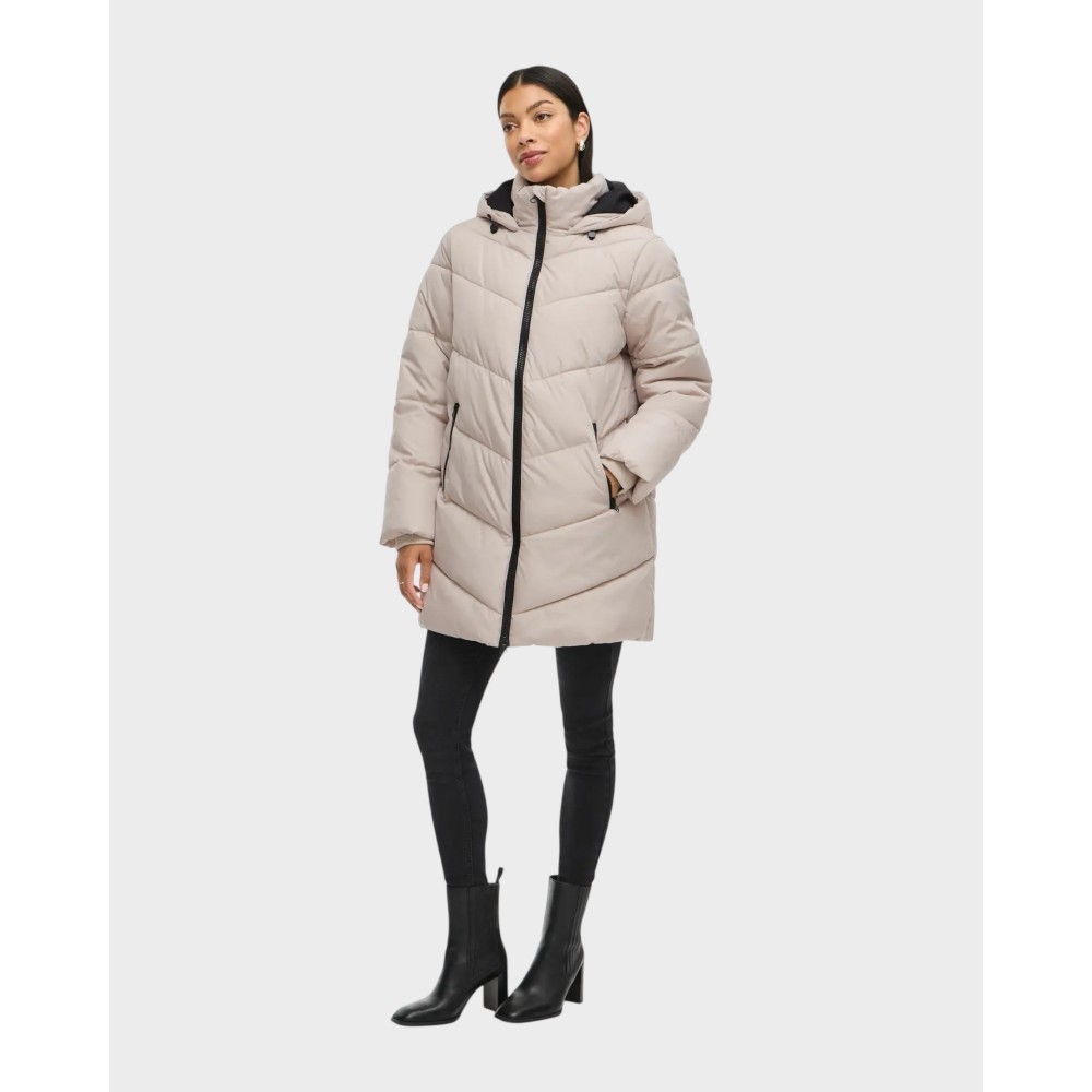 Vimilja Padded Coat - Chateau Gray