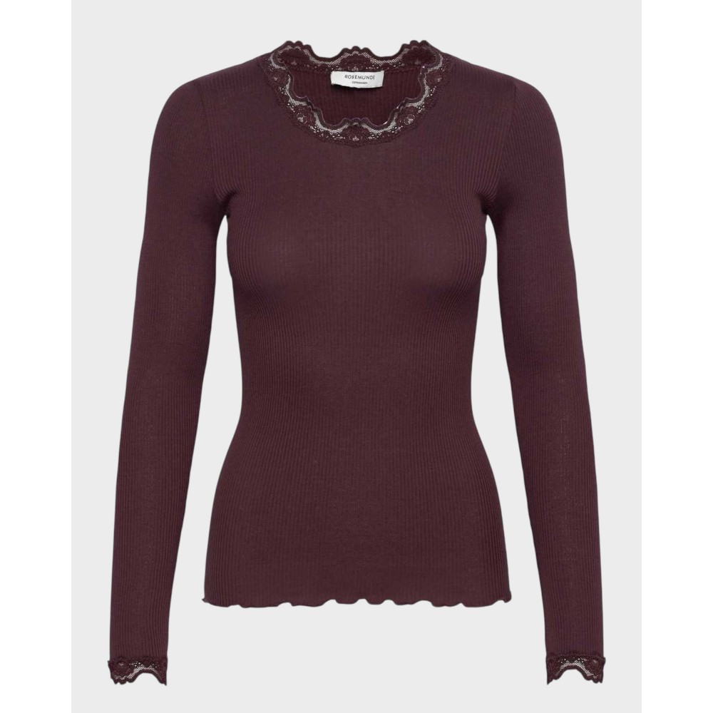 Silk Bluse m/blonde - Fudge