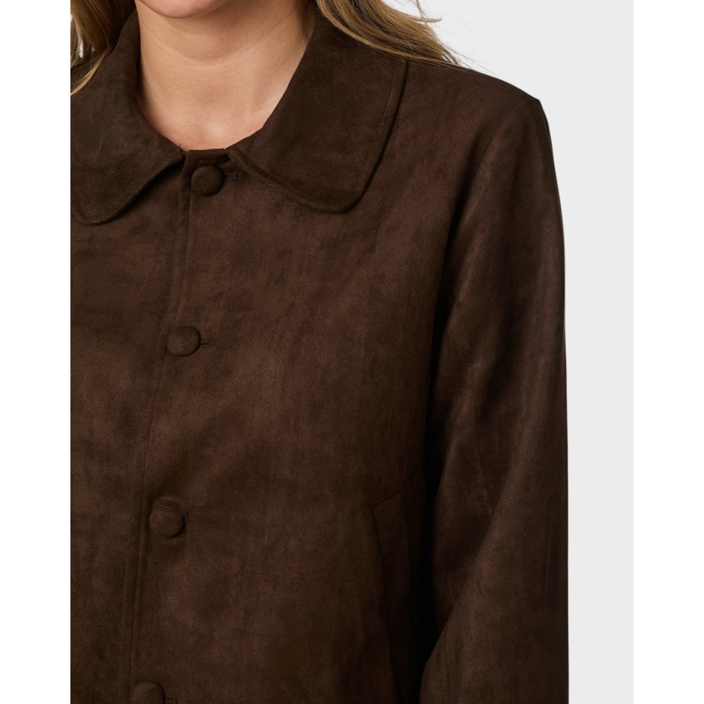 NiloFauxSuedeJacketDarkBrown-01