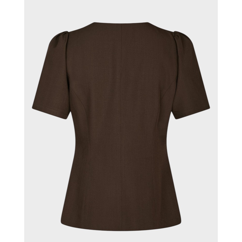 JulesStructureBlouseDarkBrown-01