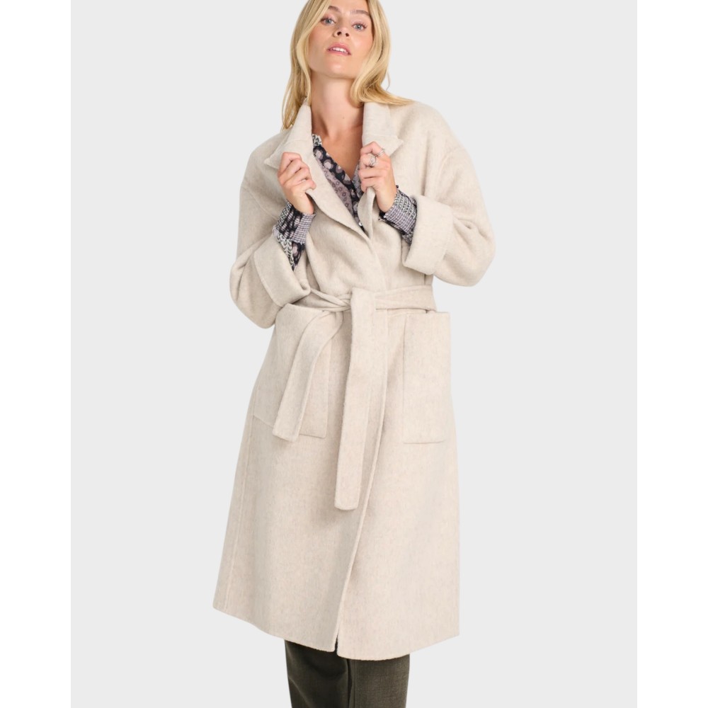 Diaz Long Coat - Sand