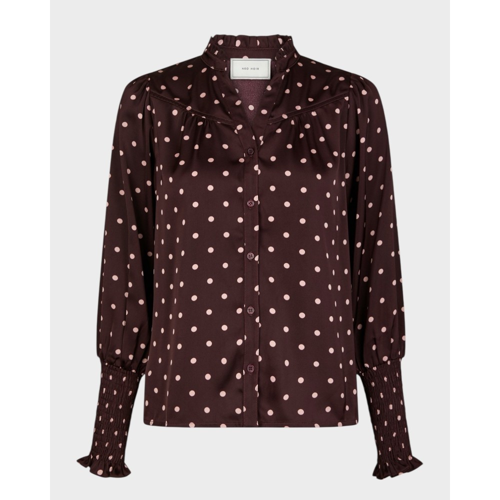 CamisaDotBlouseBurgundy-01