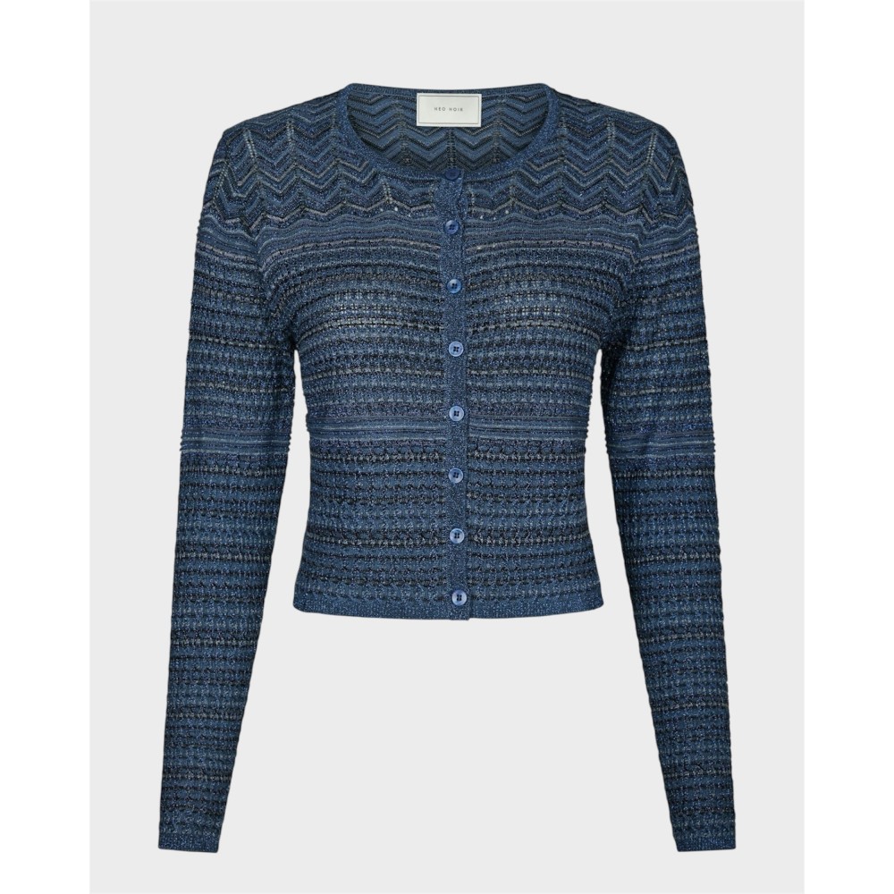 GiniChevronKnitCardiganNavy-01