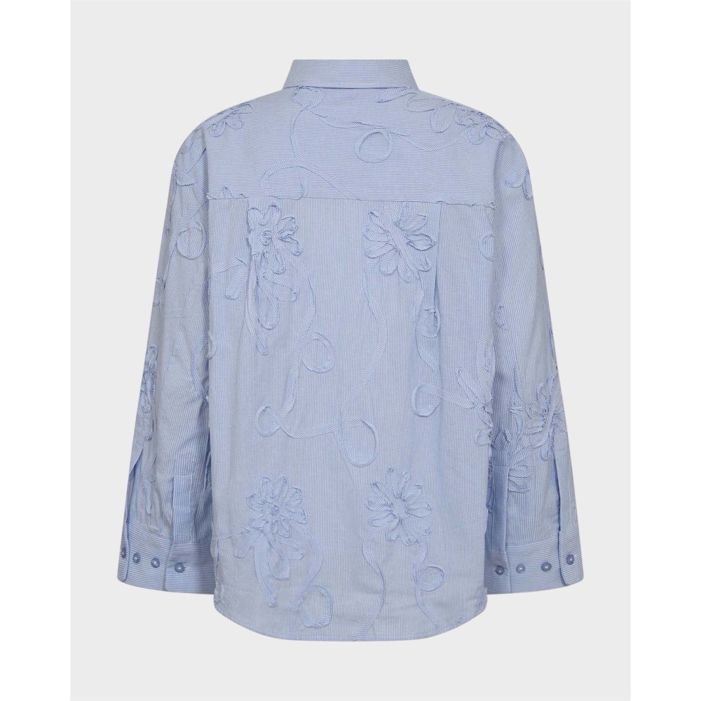 XavierStripeFlowerShirtPaleBlue-01