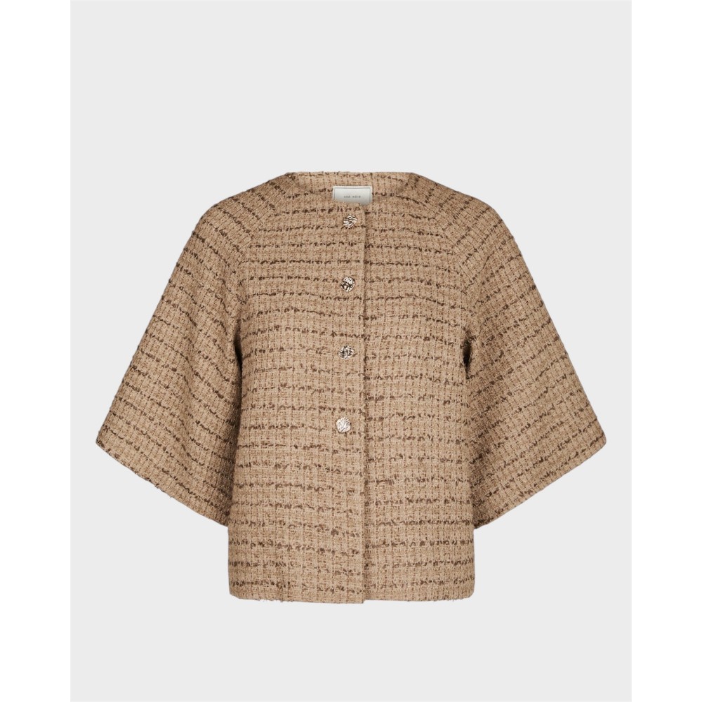 RosellaBoucleMiniJacketTaupe-01