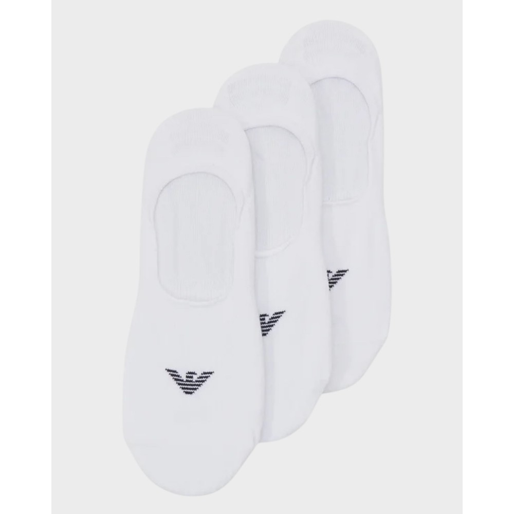 Invisible socks 3-pack - Hvid