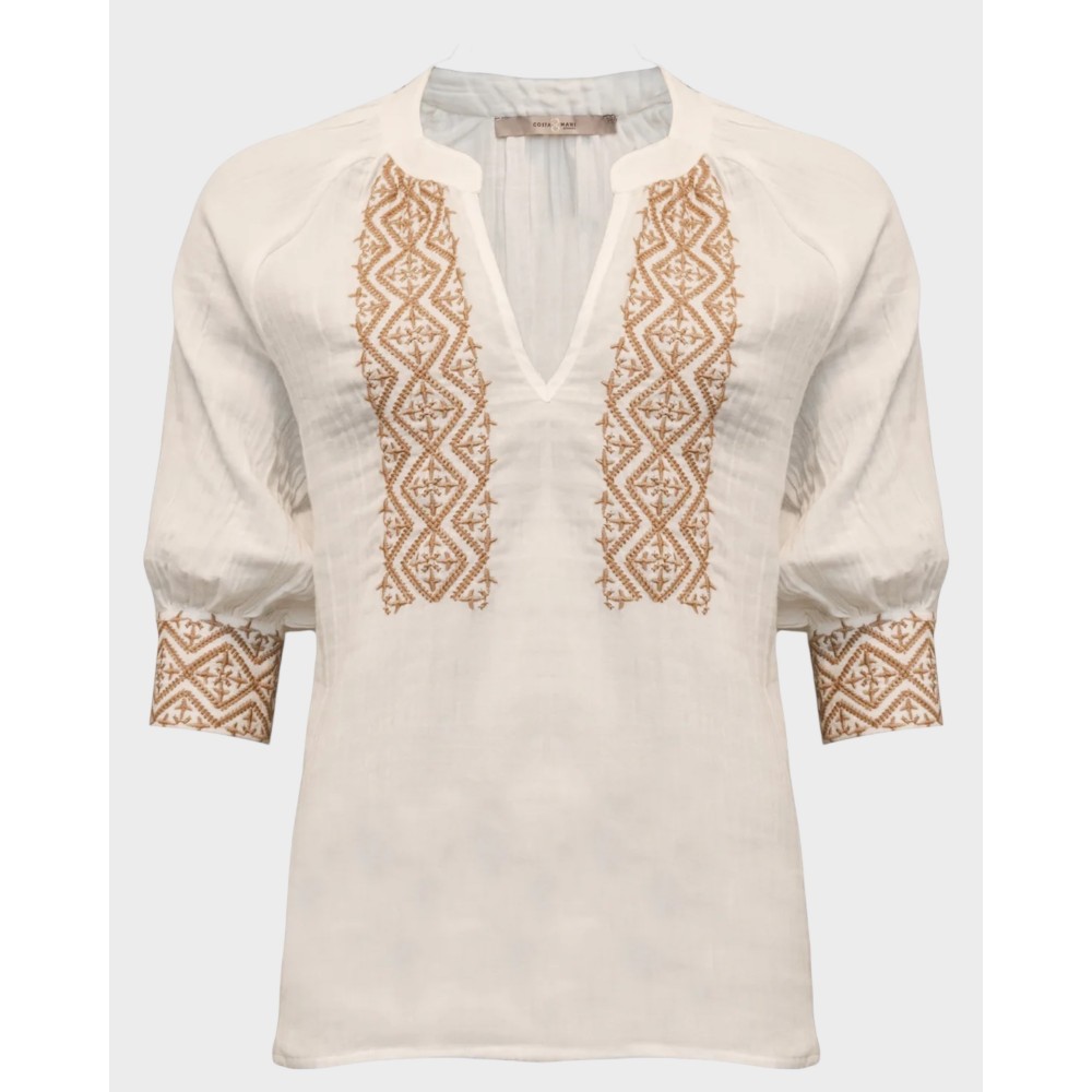 Louise Shirt - Whisper/Sand