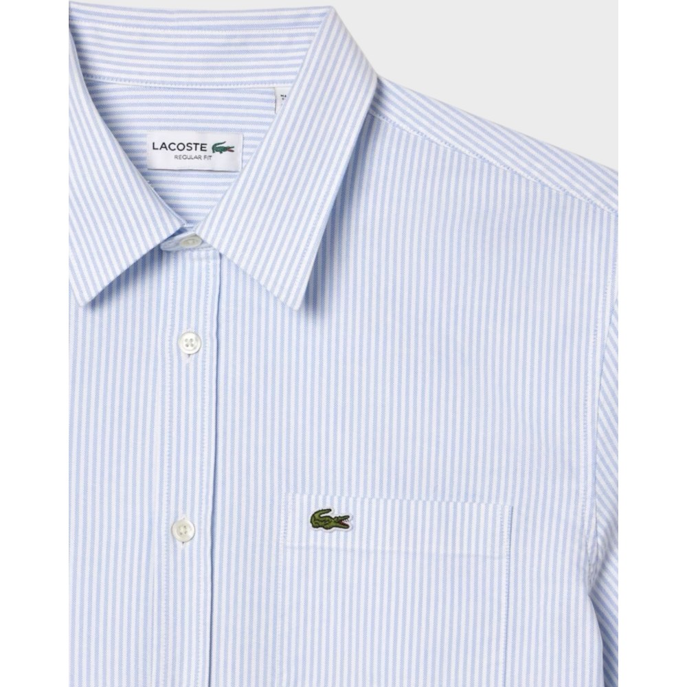 RegularshortsleevedOxfordshirtBluewhite-07