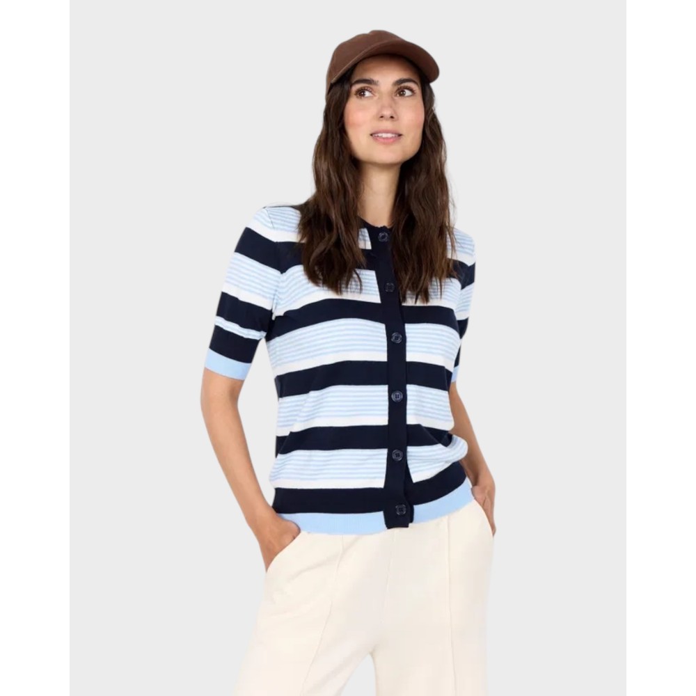 Dollie Stripe 820 - Navy