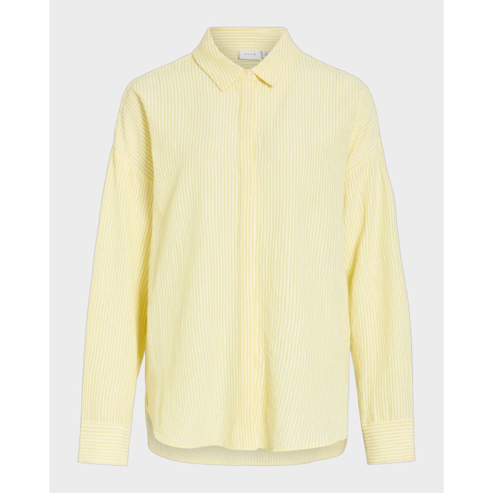 Vijenna L/S Shirt - Pale Banana