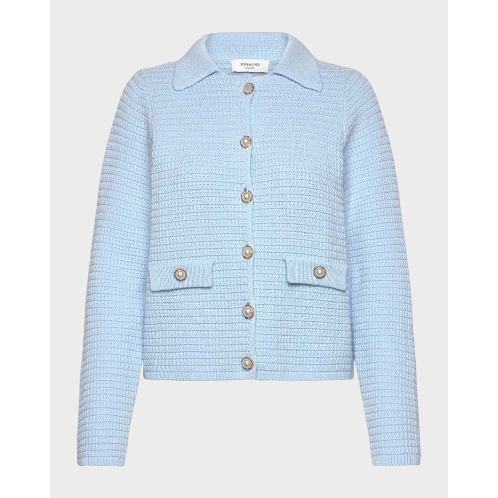 Emilie Knit Jacket - Nantucket Blue