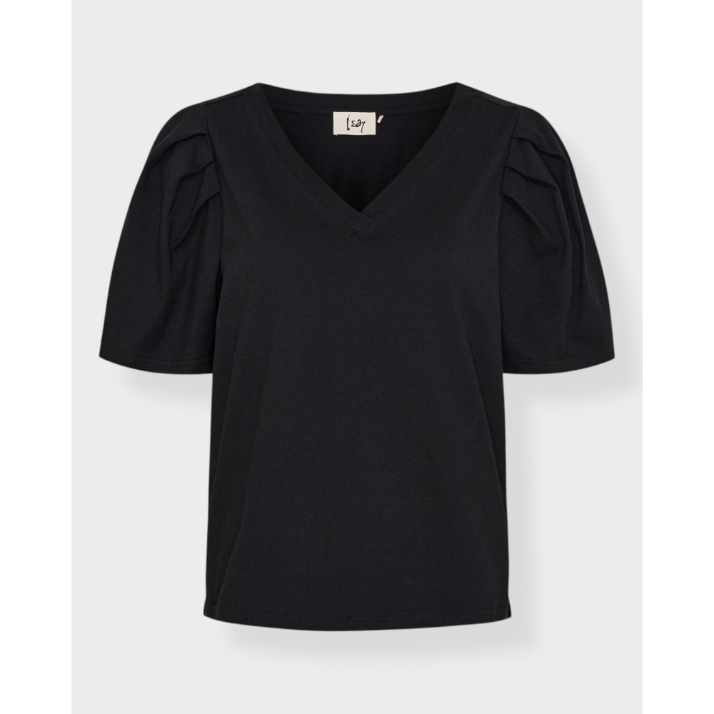 Tinni V-Neck T-Shirt - Black