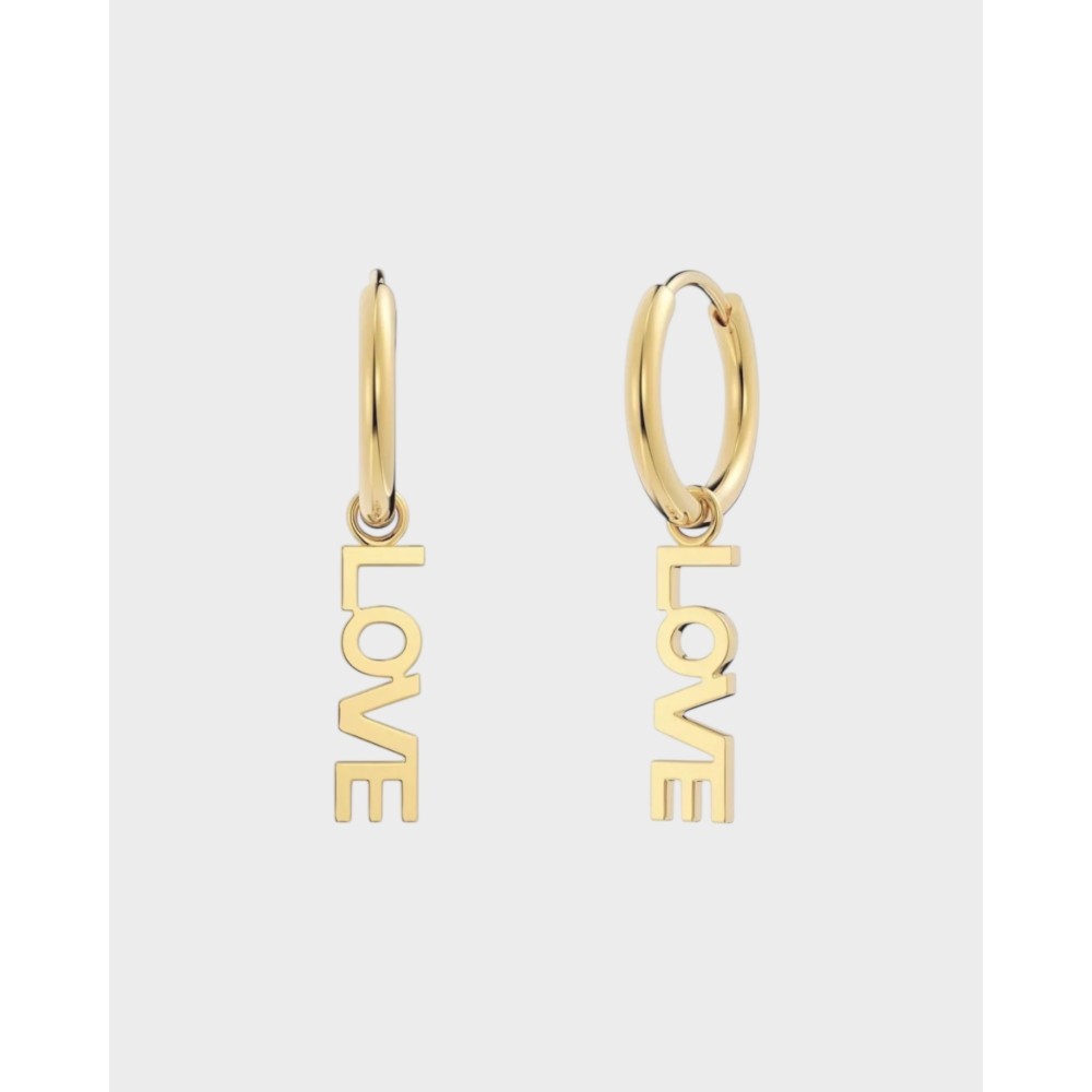 Love hoops - Gold