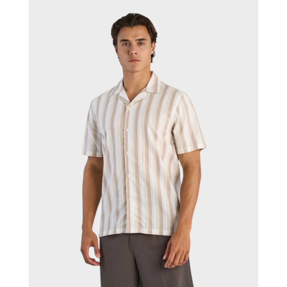 Casual Skjorte - Lt Stone