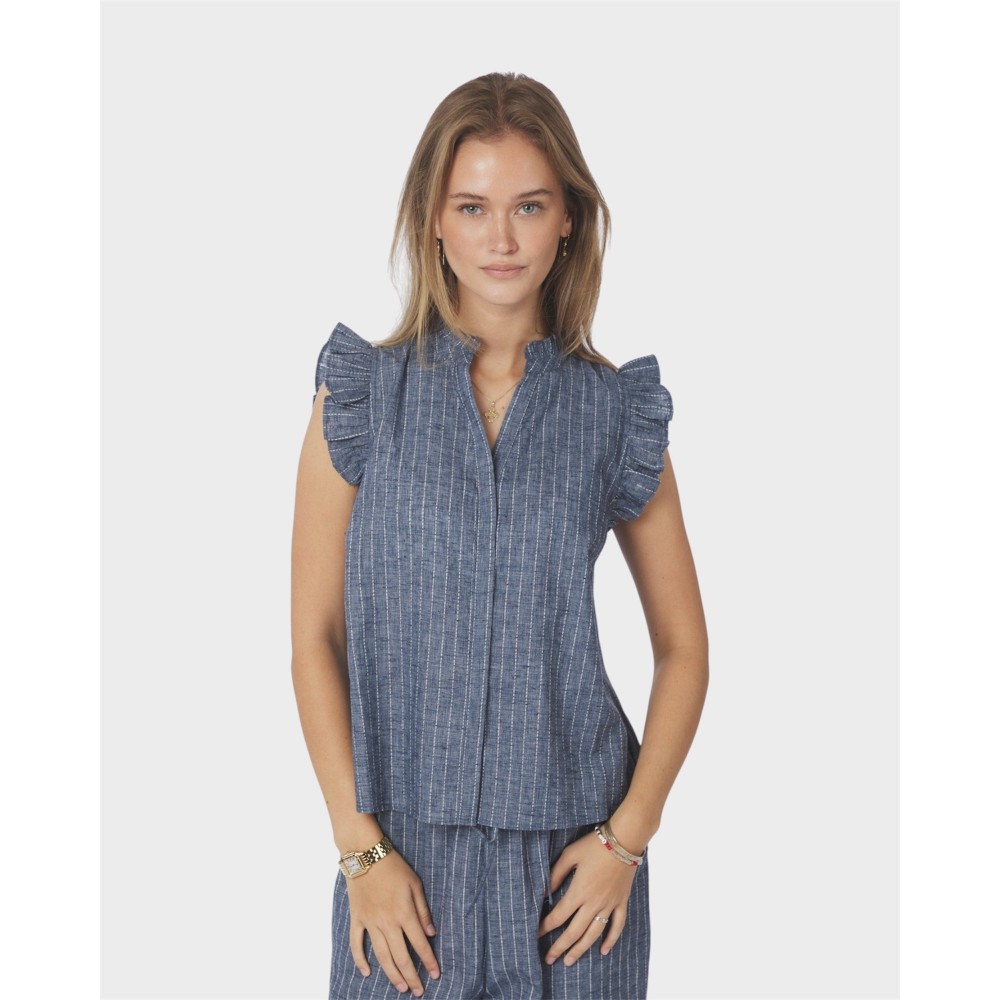 SionaembstripetopBlue-01